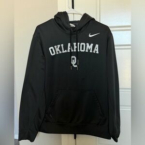 Nike Men's Dark Gray Oklahoma OU Hoodie
